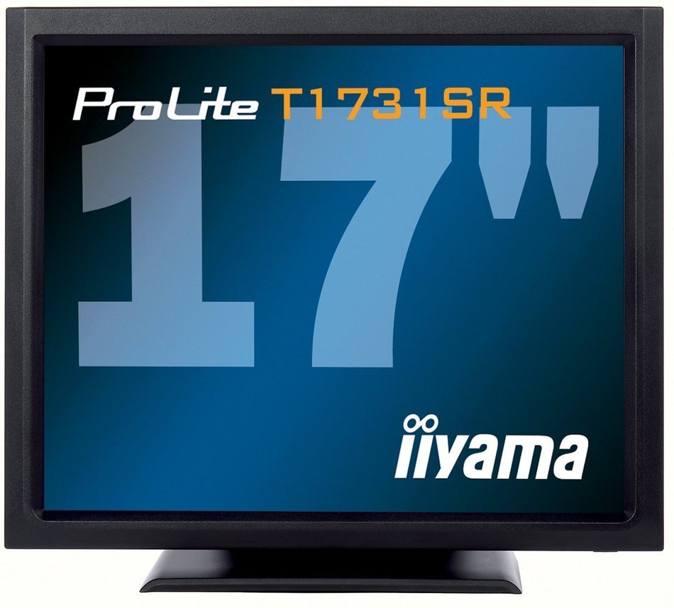Iiyama ProLite T1731SR 17 inch Monitor Touchscreen SXGA TFT LCD 900:1 200cd/m2 (1280 x 1024...