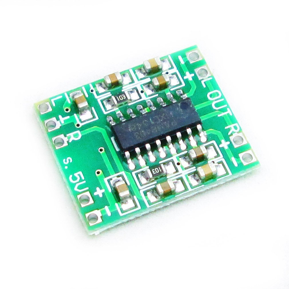 HiLetgo PAM8403 Mini Digital Power Amplifier Board Class D 2*3W 2.5-5V ...