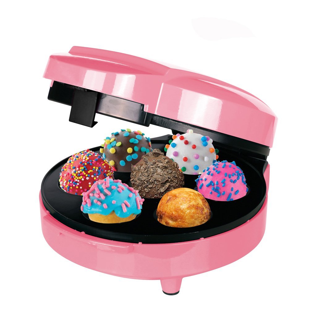 ZZ PM270-P Pop Cake Maker with 7 Cake Pop Capacity, Pink N2 free image ...