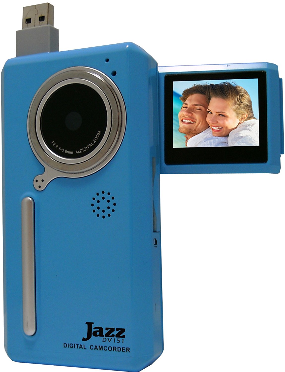 Jazz DV151 VGA Digital Video Camera (Blue) free image download