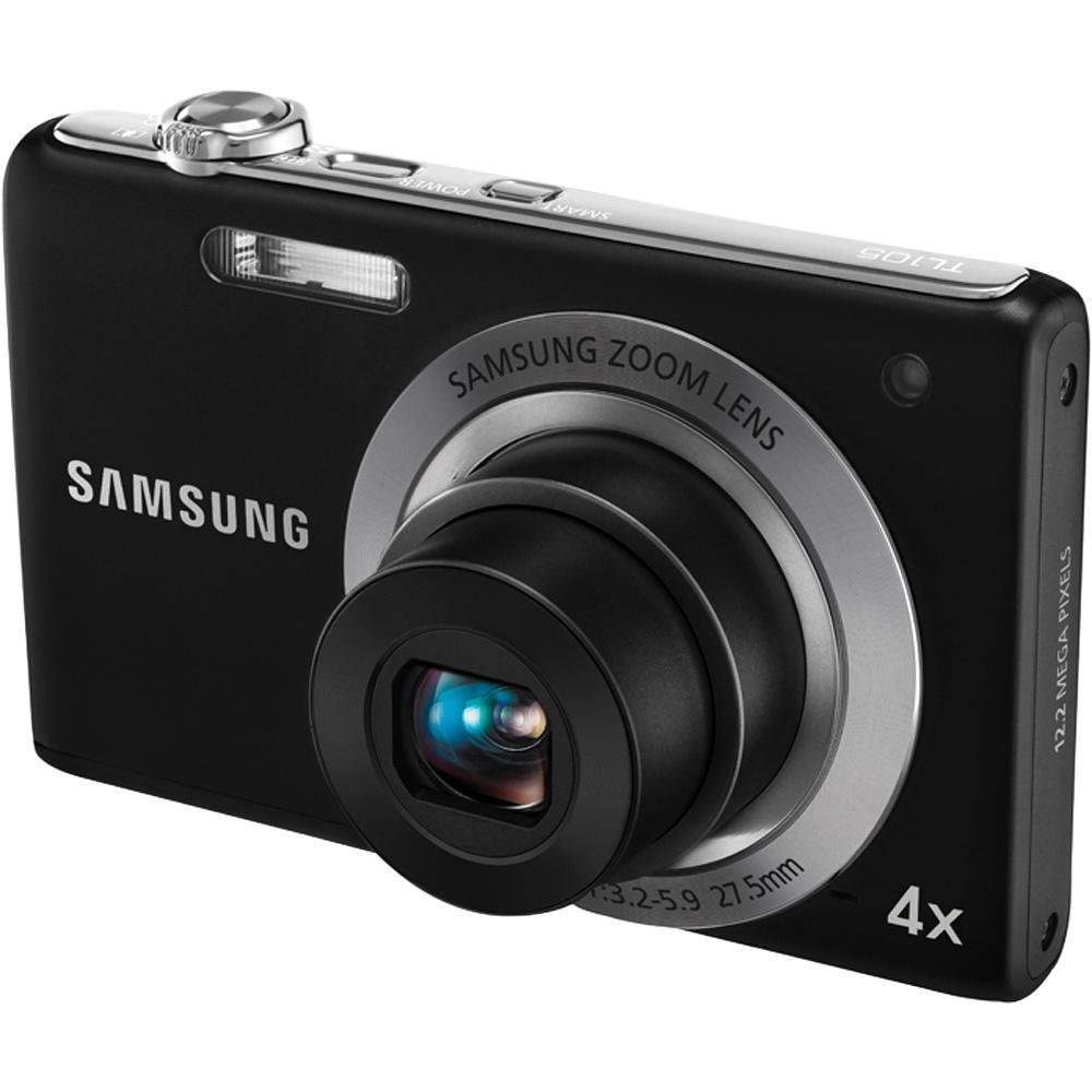 Samsung TL105 Digital Camera, Black free image download