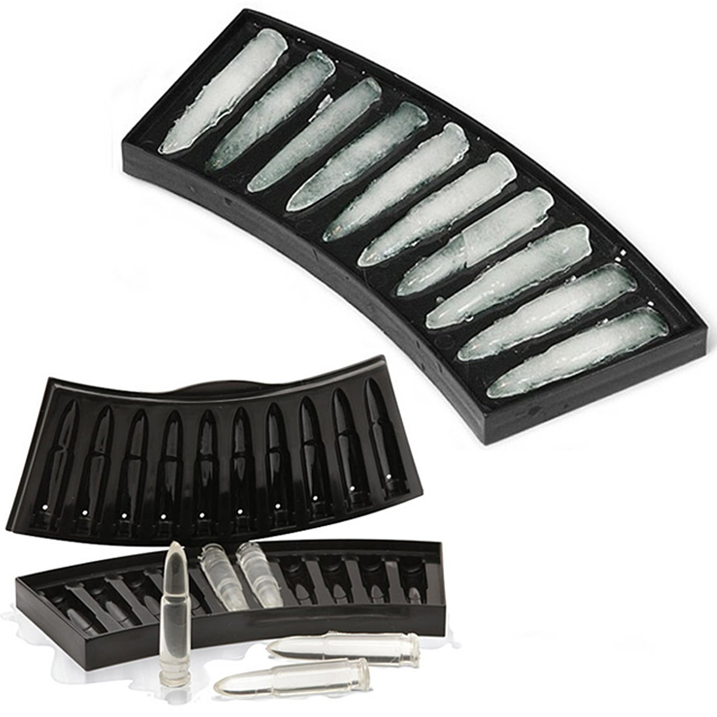 HDE AK-47 Bullet Shell Casing Magazine Party Novelty Plastic Ice Jello ...