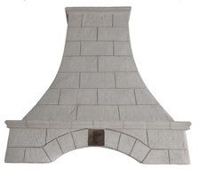 Stone Range Hood - Arched Tuscany - 36"