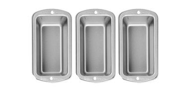 Wilton Recipe Right 3 Piece Mini Loaf Pan Set