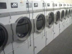 American Ad-24 Double Load Gas Dryer