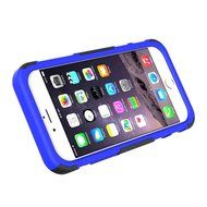 2 iPhone 6S/6 Plus Case, HLCT TWIN PACK Rugged Shock Proof Dual-Layer Case with Built-In Kickstand for iPhone... N20