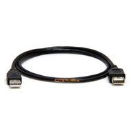Cmple - USB 2.0 A Male to A Female Extension Cable -15FT (Black) N5