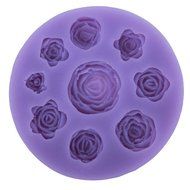 3D Silicone Fondant Embossing Mold Mould Sugarcraft Baking Tools Cake Decoration N4