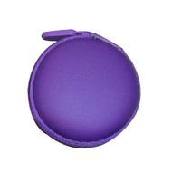 DZT1968&reg; Storage Case Bag for Earphone Headphone SD TF Cards Colourful Portable Mini Round Hard (Pink) N4