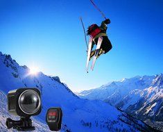 Coolbiz Cube 360H HD 4K WIFI Sport Action Camera 360 Degree wide angle Waterproof Portable Cam Diving Camcorder N5