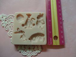 Winnie the Pooh and Friends Silicone Mold By Oh! Sweet Art FDA Approved for Food N2