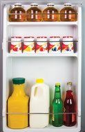 Nostalgia RFF38SDRD Retro Series 3.8-Cubic Foot Refrigerator with Freezer N3