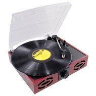 PYLE PVNT7U Classic Vintage Retro Style Turntable with Vinyl-to-MP3 Recording Consumer Electronics