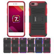 iPhone 7 Plus Case, HLCT Rugged Shock Proof Dual-Layer Case with Built-In Kickstand for iPhone 7 Plus 5.5 Inch... N14