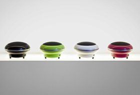 HIS PSMOBIWH Wavemaster MOBI Portable Speaker (White) N3