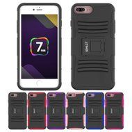 iPhone 7 Plus Case, HLCT Rugged Shock Proof Dual-Layer Case with Built-In Kickstand for iPhone 7 Plus 5.5 Inch... N21
