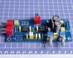 Low Pass Volume Controlled Preamplifier Board for Subwoofer N4