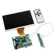 Tontec 7 Inches Raspberry Pi LCD Display Screen TFT Monitor AT070TN90 with HDMI VGA Input... N2