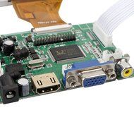 Tontec 7 Inches Raspberry Pi LCD Display Screen TFT Monitor AT070TN90 with HDMI VGA Input... N3
