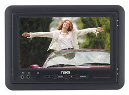 NAXA Electronics NCV-573 7-Inch TFT LCD Car Headrest Monitor with Remote Control