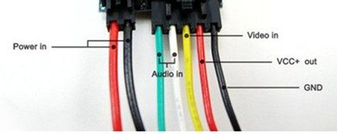 FPV RC 5.8G 5.8Ghz 200mw Wireless AV TS351 Transmitter and RC305 Receiver with clover antenna for RC MultiCopter... N6