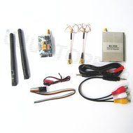 FPV RC 5.8G 5.8Ghz 200mw Wireless AV TS351 Transmitter and RC305 Receiver with clover antenna for RC MultiCopter... N7