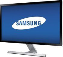 Samsung - UD590 Series 28&quot; LED 4K UHD Monitor - Black