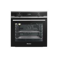 Blomberg BWOS24202 24&quot; W. Electric Single Oven Convection Full Glass Door with New Knob &amp; Handle Design - Black