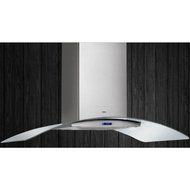 ELICA ECN642S2 Island Chimney Hood with 600 CFM Internal Blower, 4 Blower Speeds, Halogen Lamps, Electronic Controls...