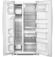Ge REFRIGERATORS 290042 Energy Star 21.8 Cu. ft. Side By Side Refrigerator, White N7