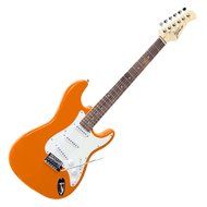 Generic Beginner Electric Guitar Orange N2