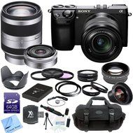 Sony NEX-7 NEX7KB NEX7K NEX7 24.3 MP Compact Interchangeable Lens Camera With 18-55mm Lens + Sony Alpha SEL18200...