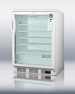 Summit SCR600LBIMEDDT 24&quot; MedSeries Medically Approved Compact Refrigerator with 5.5 cu. ft. Capacity Interior... N2