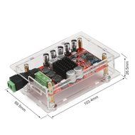 DROK Bluetooth 4.0 Stereo Amplifier, 25W&times;2 Digital Signal Amplifier, Dual Output Car Amplifier, TDA7492P Amplifier... N15