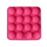 Silicone Non-Stick Cake Pop Set Mould, 16Pits, Pink N2