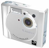 Fujifilm FinePix 40i 2.4MP Digital Camera /MP3 Player, Silver N2