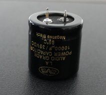 2pcs 10000uF/35V Nover LA Audio Grade Power Capacitor 30x36mm 85&deg;C N3