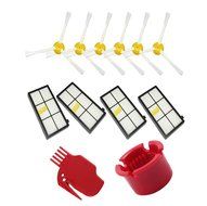 Hongfa Irobot Roomba Brushes Roomba Hepa Filter Roomba 3-armed Side Brush and Red Cleaning Brush Tool for Irobot...