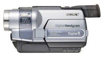 Sony DCRTRV250 Digital8 Camcorder with 2.5" LCD, USB Streaming and Remote (Discontinued by Manufacturer) N3