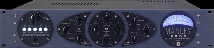 Manley Labs Core Channel Tube Channel Strip with ELOP, Baxandall EQ, Tube Mic Preamp, FET Limiter N2