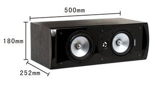 Energy CC-10 Center Channel Speaker (Black) N3
