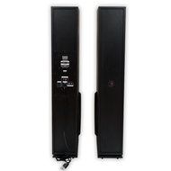 Acoustic Audio TSi450 Bluetooth Powered Floorstanding Tower Multimedia Speakers with Optical Input and Mics TSi450DM2 N4