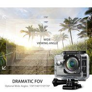Vtin 4k Action Camera 20MP with Sony Sensor, UHD Wifi Waterproof Action Camera 2 Inch Sports Video Cam Underwater... N7