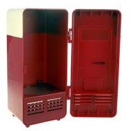 USB Powered Cooler - Retro Refrigerator Design - USB Fridge N4