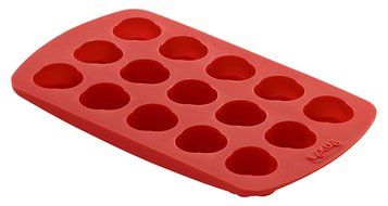 Lekue Silicone Chocolate Mold, Model # 0217115R01M017, Cube, Red N3