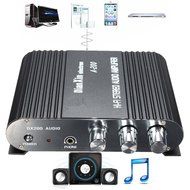 ELEGIANT 200W Mini Hi-Fi 2.1 Amplifier Booster Radio MP3 Stereo for Car Motorcycle Home N6