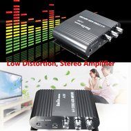 ELEGIANT 200W Mini Hi-Fi 2.1 Amplifier Booster Radio MP3 Stereo for Car Motorcycle Home N7