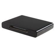 AGPtek&reg; Wireless Bluetooth Audio Music Receiver and Adapter (black with LED indicator) for iPod iPhone iPad and... N5