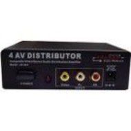 Calrad Electronics 40-804 1-4 A/V Distribution AMP N2