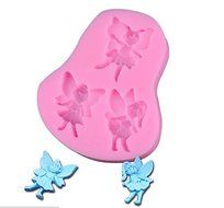 Hual@3 Cute Angel Shape Diy Fondant Cake Baking Mold Tool